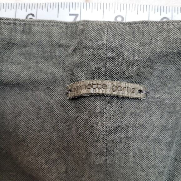 Annette Gortz bicycle trouser pants cotton zipper moto slim fit - Picture 7 of 11